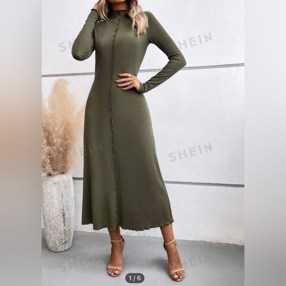 Green maxi dress size small